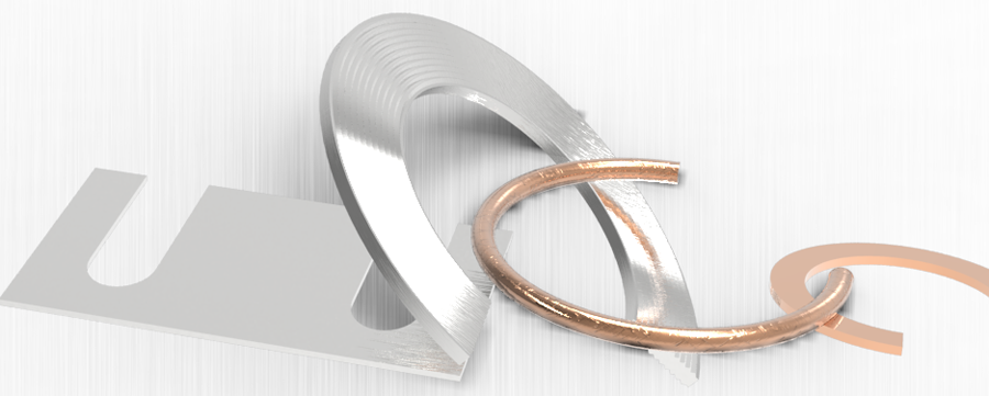 Solid metal gaskets